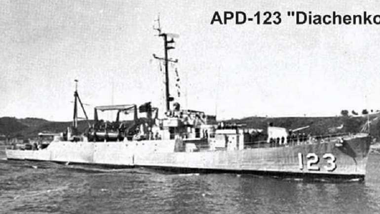 Знай наших: 18 липня 1944 року у США був закладений військовий корабель Alexander Diachenko