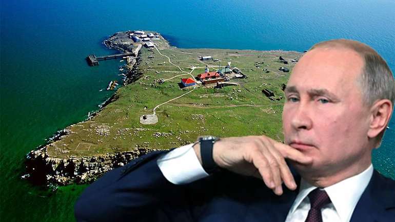 Путін націлився на острів Зміїний