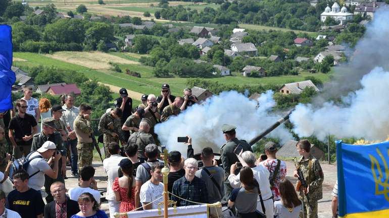 Апостольська Чота вшанувала героїв з дивізії "Галичина", які загинули під Бродами