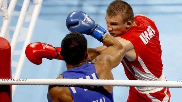 Боксер Олександр Хижняк завоював срібло на Олімпіаді у Токіо._1