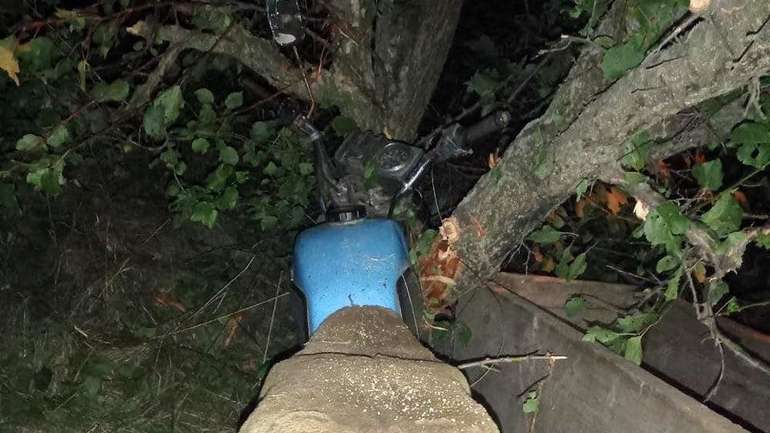 У Миргородському районі внаслідок ДТП травмувався мотоцикліст