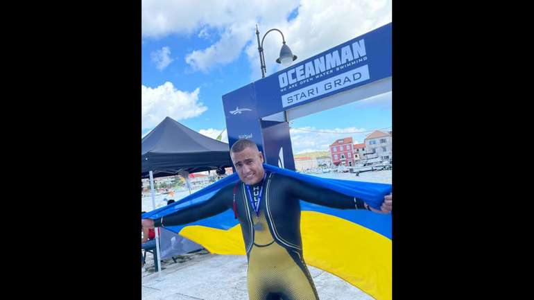 Руслан Телятник здобув третє місце на змаганнях «Oceanman»