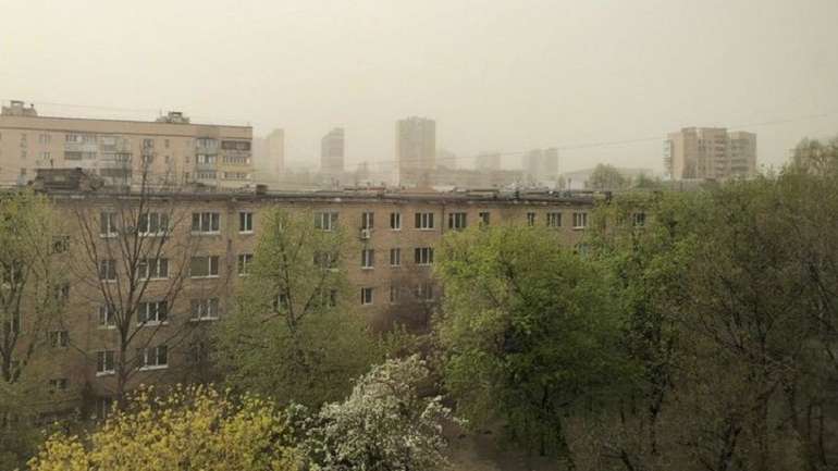 Пилові бурі стають нормою для промислових міст Придніпров'я
