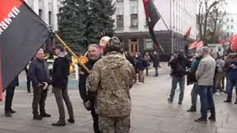 До Зеленського прийшли націоналісти з вимогою зупинити дестабілізацію на Сумщині, яку здійснює ФСБ