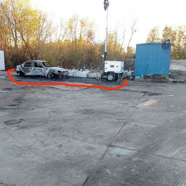 На місці трагедії