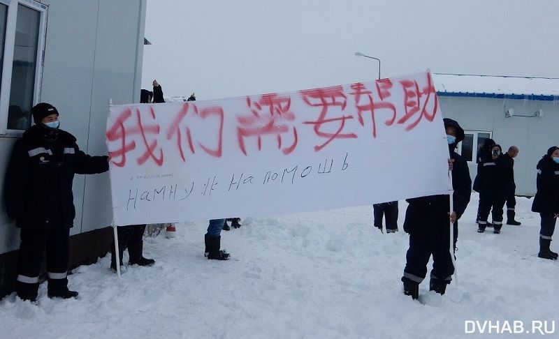 На Росії китайські трудові мігранти вчинили масовий погром