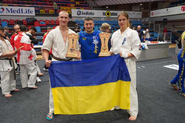 ЧЕМІОНКА ЄВРОПИ СЕРЕД МОЛОДІ НЕСТЕРЕНКО АНАСТАСІЯ ТА ВІЦЕЧЕМПІОН СЕРЕД ЮНІОРІВ ОМЕЛЬЧЕНКО МИРОСЛАВ