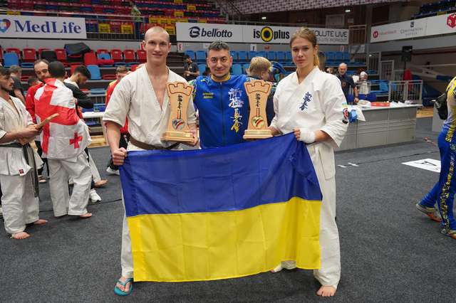 ЧЕМІОНКА ЄВРОПИ СЕРЕД МОЛОДІ НЕСТЕРЕНКО АНАСТАСІЯ ТА ВІЦЕЧЕМПІОН СЕРЕД ЮНІОРІВ ОМЕЛЬЧЕНКО МИРОСЛАВ