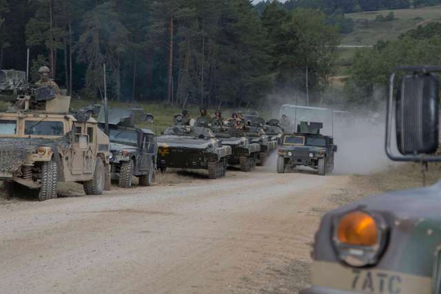 Українські БТР-4  залучають до навчань Combined Resolve_2