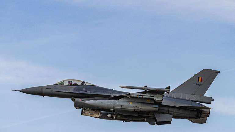Бельгійські літаки охороняють небо Естонії