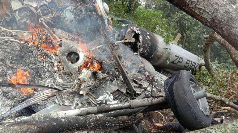 В Індії розбився Ми-17 з першим начштабу оборони