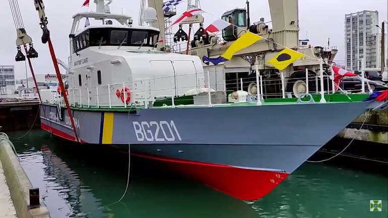 У Франції спустили перший катер OCEA для Морської охорони ДПСУ