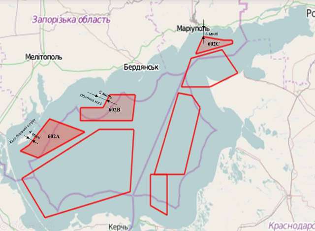 Росія перекрила 70% Азовського моря_1
