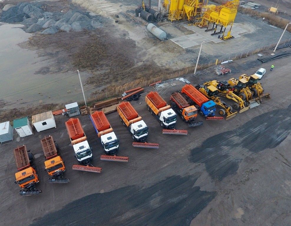 Басан обіцяє побороти замети та ожеледицю на дорогах Полтавщини у разі негоди