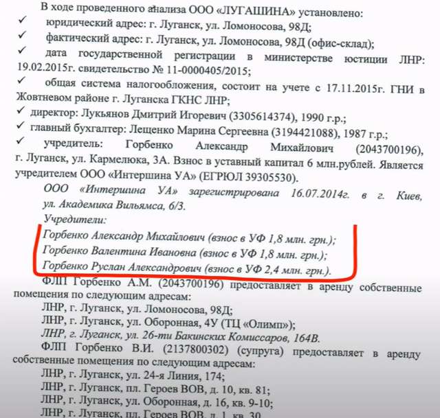 Нардеп Горбенко зі «слуг народу» має бізнес із луганськими терористами_3