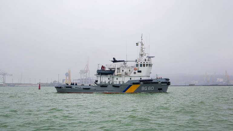 Корабель Морської охорони  «Титан» завершив доковий ремонт