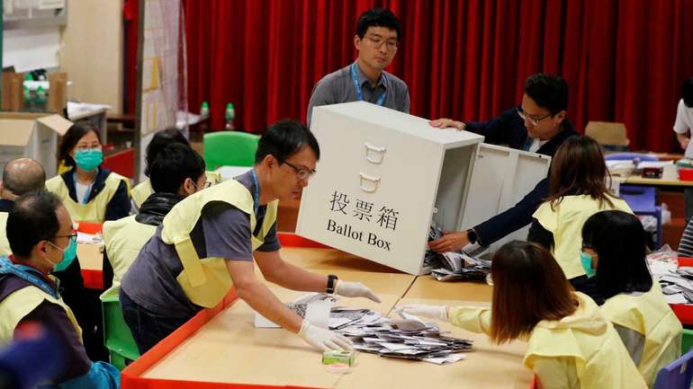 Канада та США стурбовані результатами виборів у Гонконзі