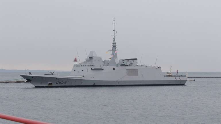 Французький фрегат FS Auvergne пришвартувався в Одесі