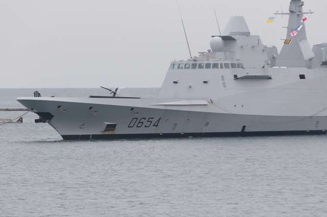 Французький фрегат FS Auvergne пришвартувався в Одесі