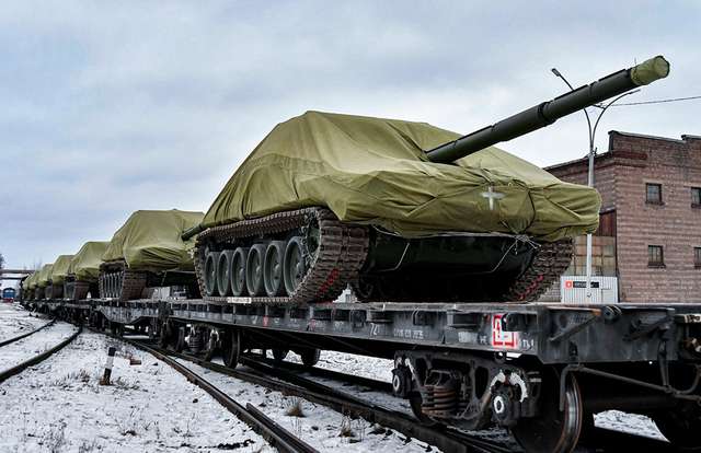 Армія Росії отримала партію танків Т-72Б3М модернізованих з Т-72Б_1