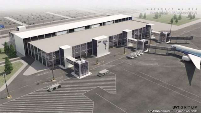 Ось так має виглядати новий термінал днепропетровського аеропорту