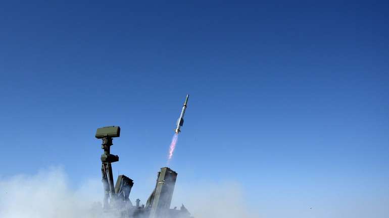 Запуск ракети Hisar-A з автономної системи запуску ракет в Аксараї, центральна Туреччина