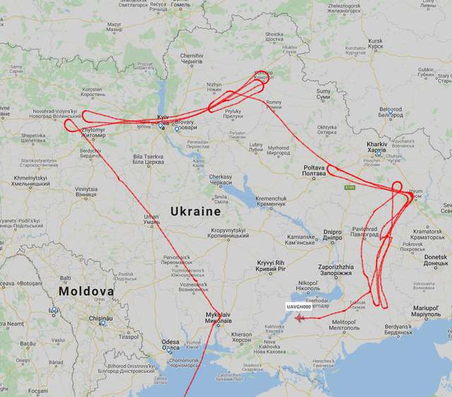 Global Hawk США уперше моніторив для України кордон з Білоруссю та Росією_2