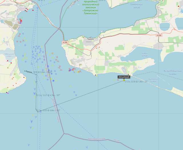 У Чорному морі горить танкер з російським екіпажем_2