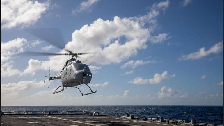 В США безпілотний гелікоптер поставили на бойове чергування