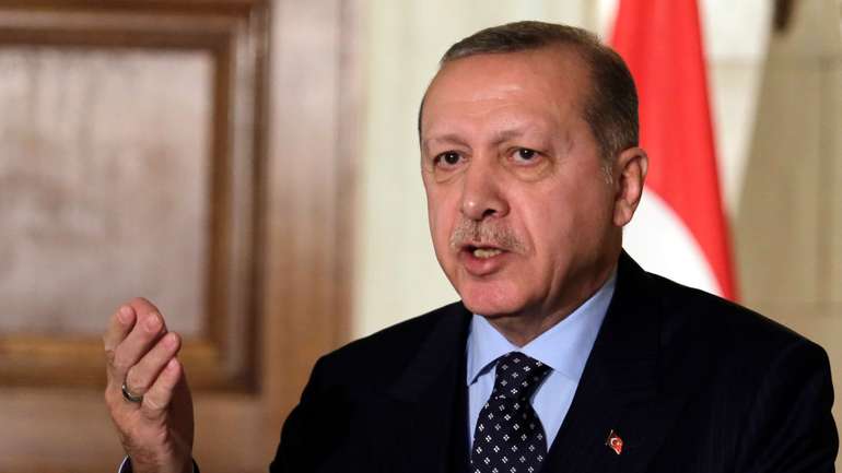 Ердоган повідомив, що про зміну ставлення до анексії Криму «не може бути й мови»