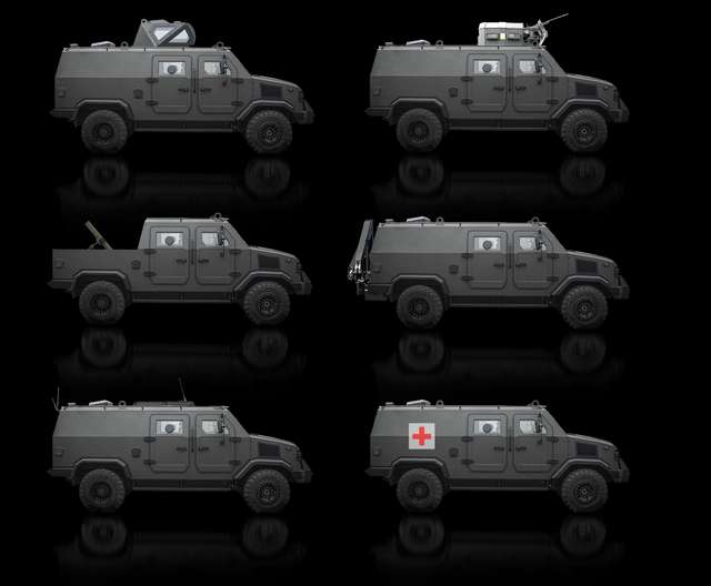 Військовим України продемонстрували нову бронемашину “Козак-7”_1