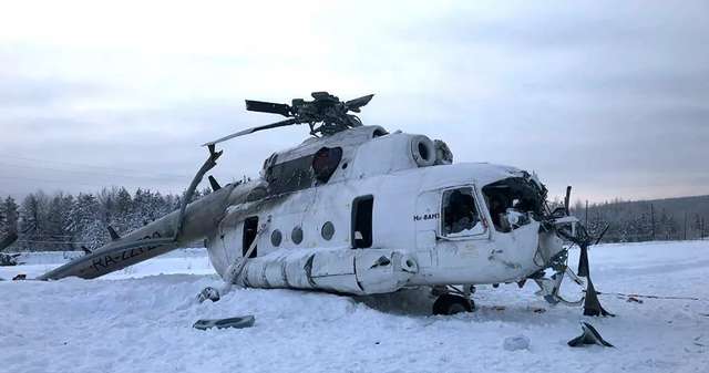 Аварія Ми-8 в Росії 18 січня 2022 року