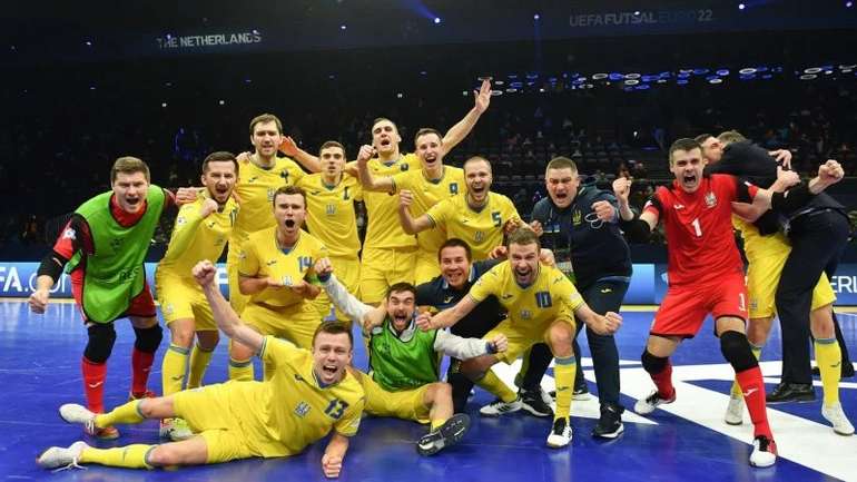 Збірна України з футзалу вийшла до півфіналу чемпіонату Європи