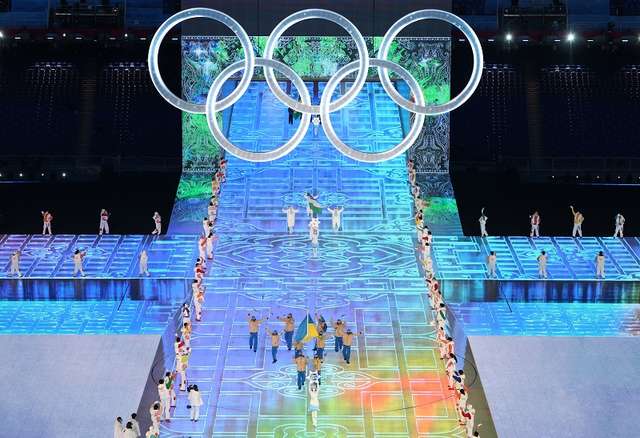 Українська збірна крокує на церемонії відкриття XXIV зимових Олімпійських ігор