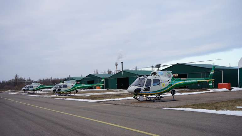 Гелікоптери Airbus H125 Держприкордонслужби