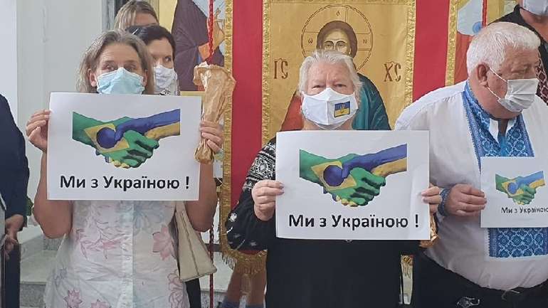 Українська діаспора закликала президента Болсонару «натиснути» на Путіна