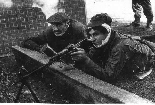 Грузини захищають рідну землю