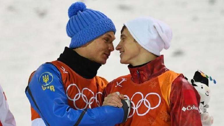 Український олімпієць знову обіймався з московитським спортсменом