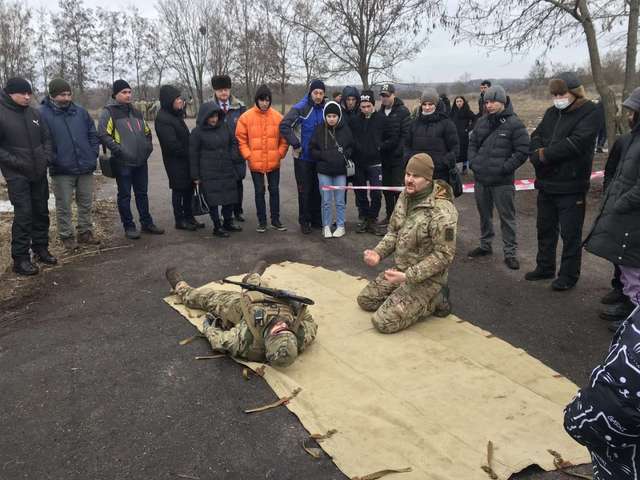 У Лубнах провели тренування підрозділу Тероборони_1