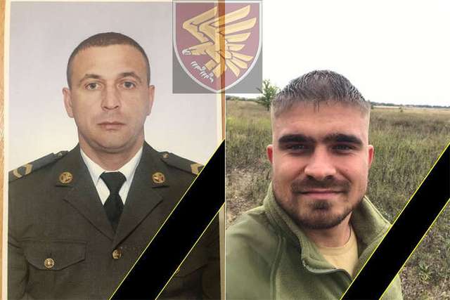 Полеглі воїни Олександр Стельмах та Ігор Демидчук