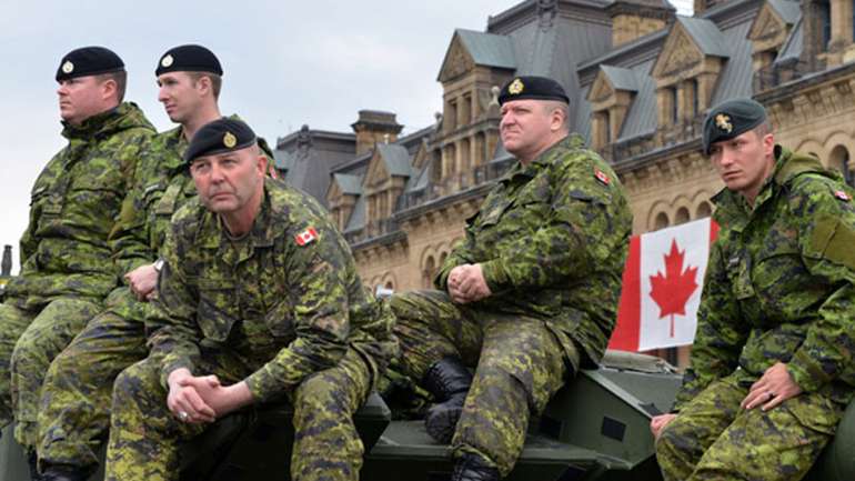 Канада відправить до Європи ще майже пів тисячі військових