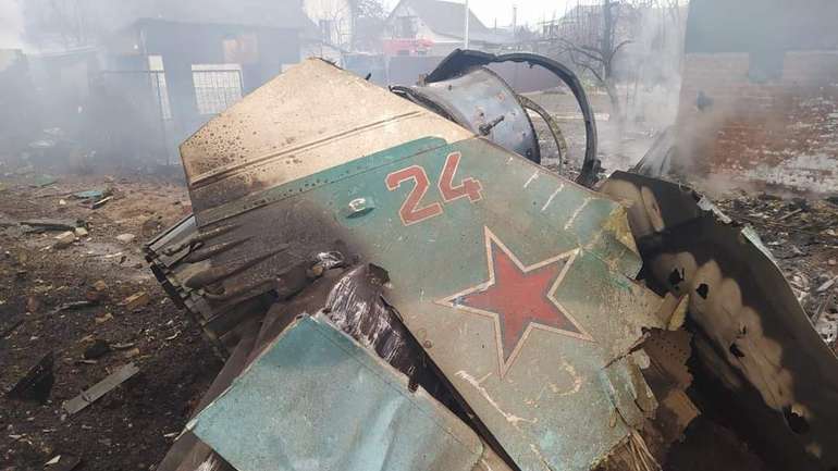 Над Черніговом збили СУ-34 ординських окупантів