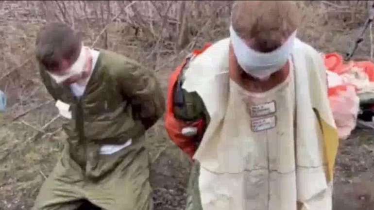 Майор Олексій Головенський і штурман ланки Олексій Козлов