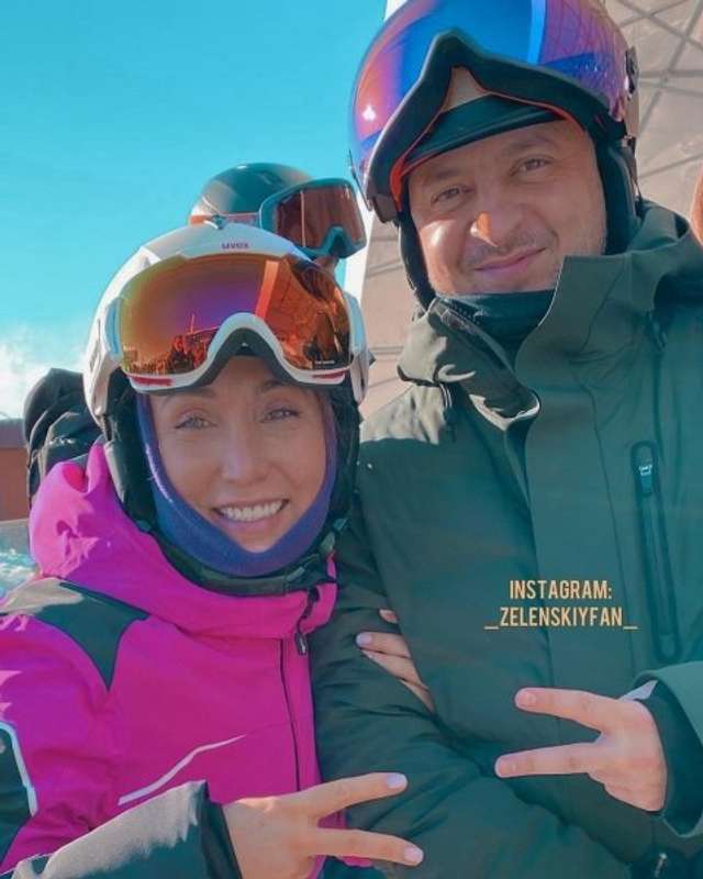 Січень 2022 року. Зеленський у Буковелі