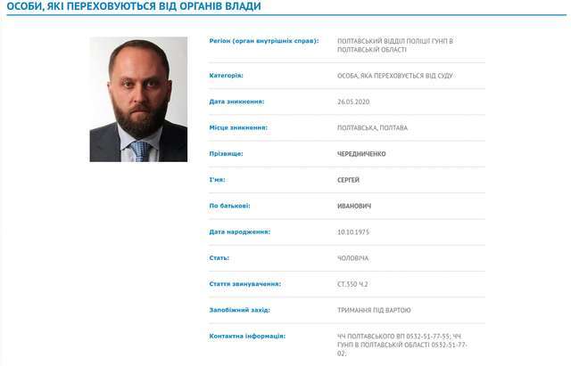 Майже два роки правоохоронці не можуть (чи не хочуть) знайти Сергія Чередніченка_1
