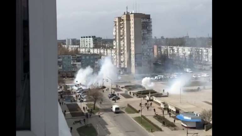 В тимчасово окупованому Енергодарі лунають гучні вибухи