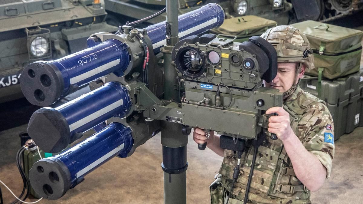 Україна збила вертоліт окупантів британським ПЗРК Starstreak