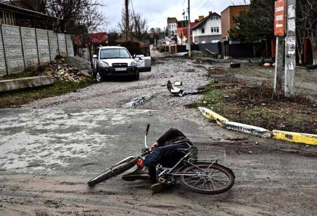 Фото з Бучі та околиць після тимчасової окупації російськими вбивцями