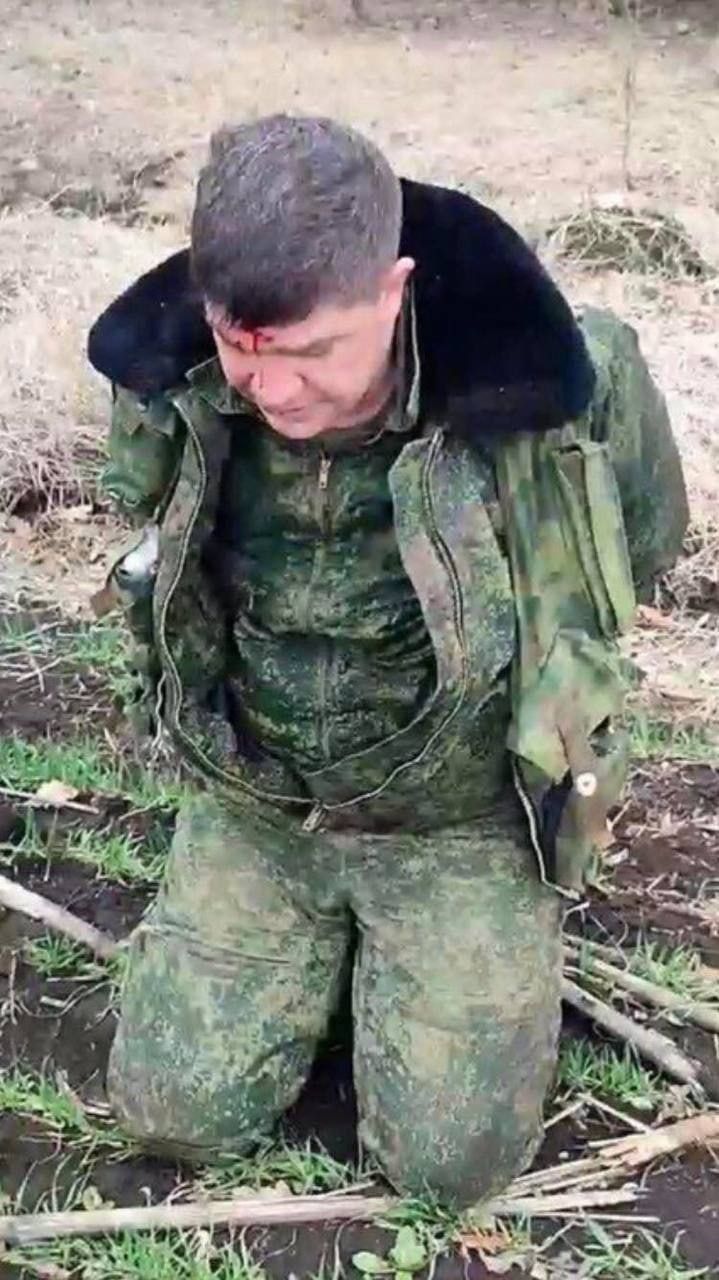  Воєнний злочинець Сергій Єрмалов, майор ПКС РФ, потрапив у полон 3 квітня 2022