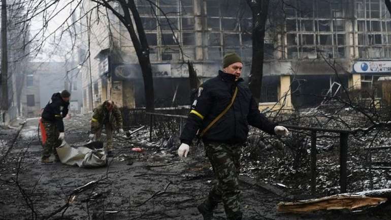 Кремлівська орда «мобілізує» полонених чоловіків із Маріуполя